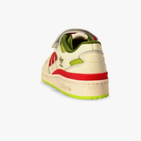 Adidas Originals Forum Low x The Grinch cream green red sneakers size 11 new - Picture 10 of 10